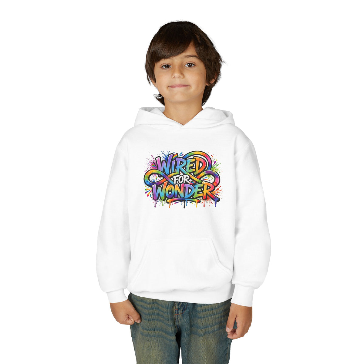 Wired for Wonder Kids' Hoodie