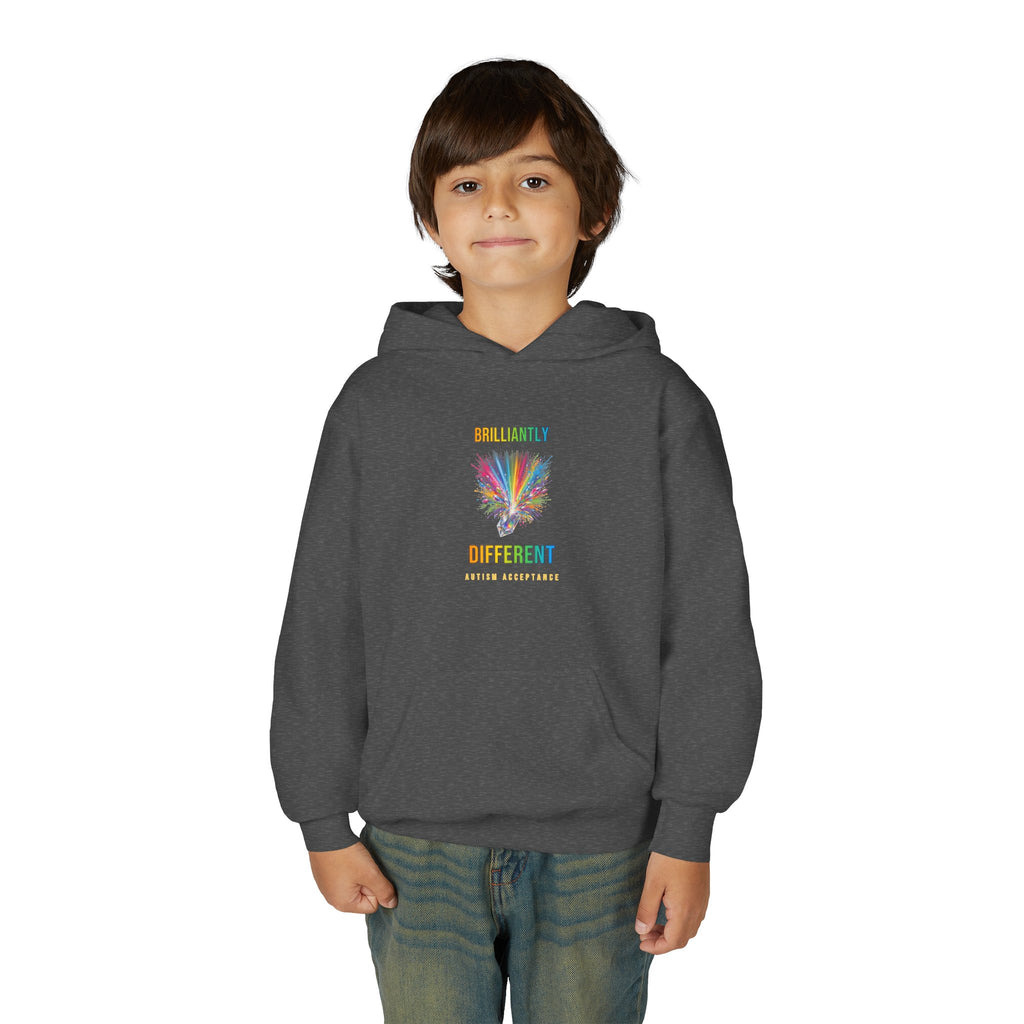 Brilliantly Different – Autism Acceptance Kids' Hoodie
