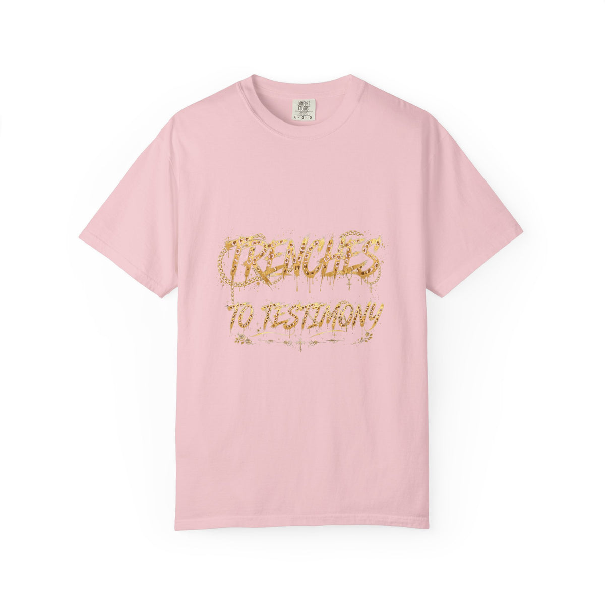 Trenches to Testimony Faith Graphic T-Shirt