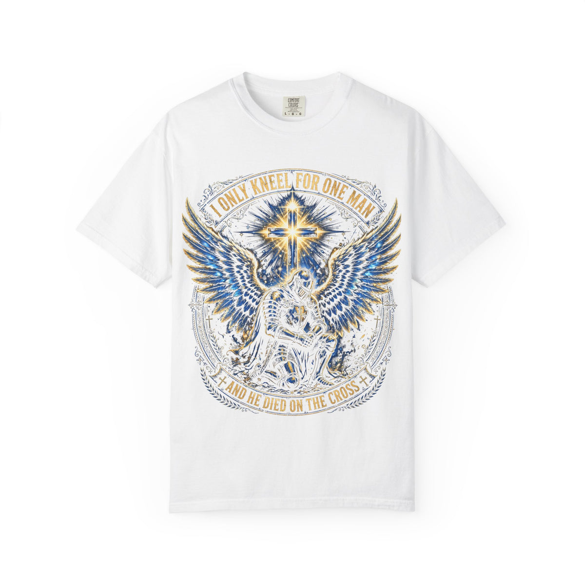 I Only Kneel For One Man – Christian T-Shirt