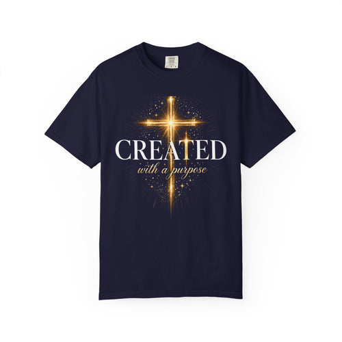 Created With A Purpose – Christian T-Shirt