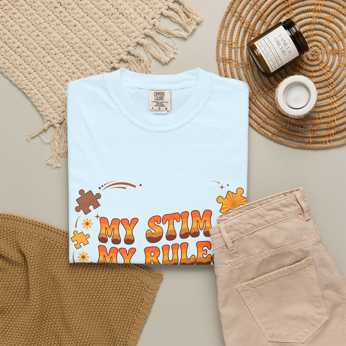 My Stim My Rules Retro – Autism Awareness T-Shirt