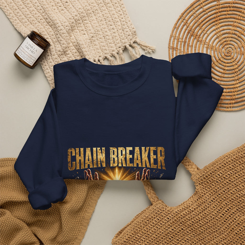 Chain Breaker – Christian Crewneck Sweatshirt