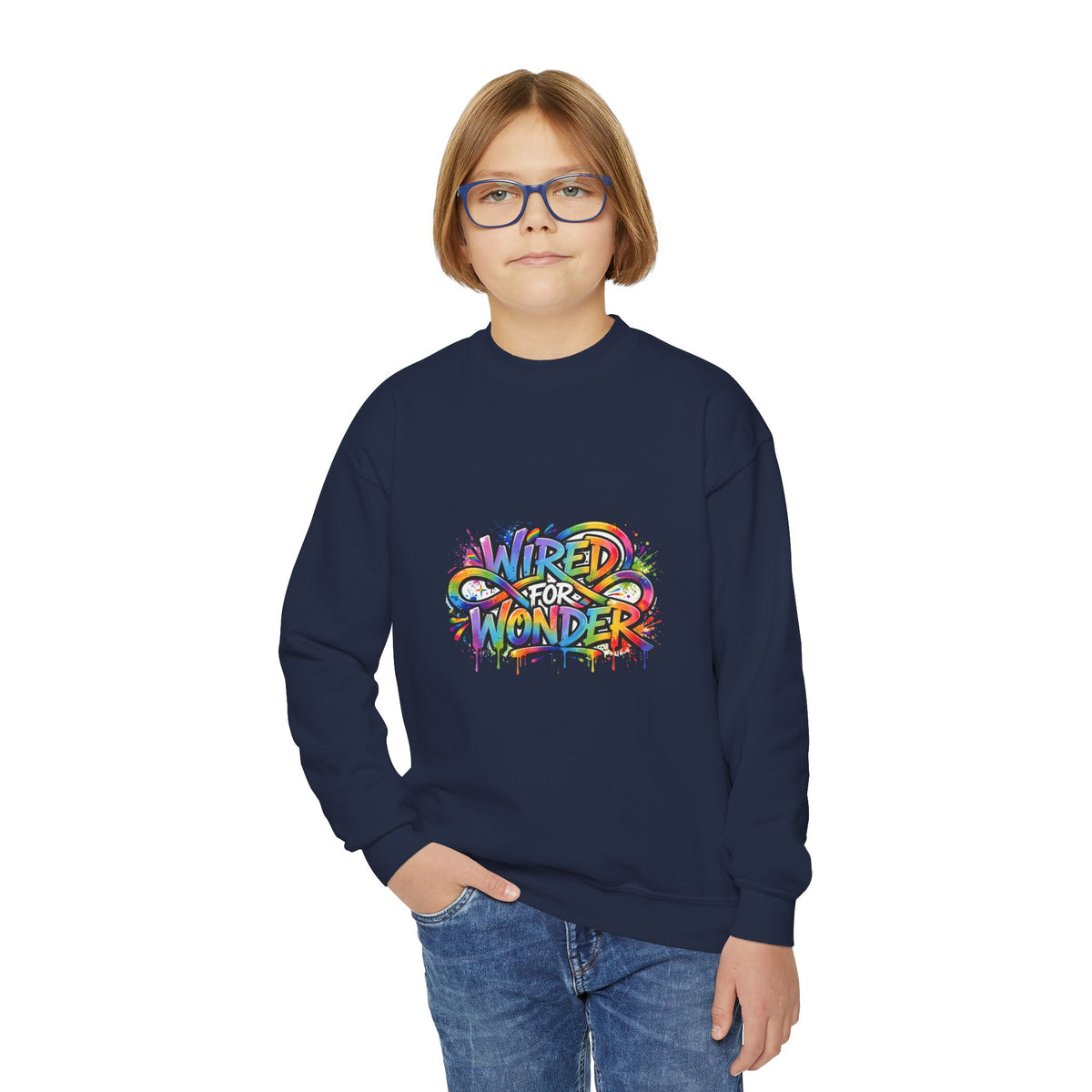 Wired for Wonder Kids' Sweatshirt