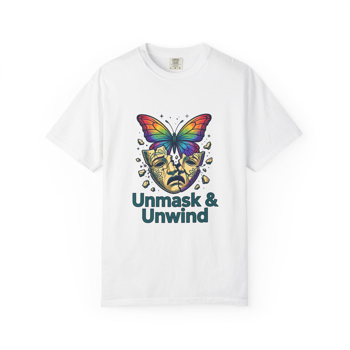 Unmask & Unwind Butterfly T-Shirt
