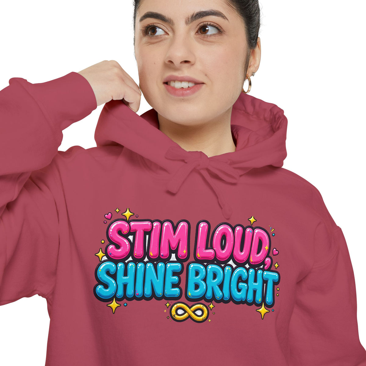 Stim Loud Shine Bright Hoodie