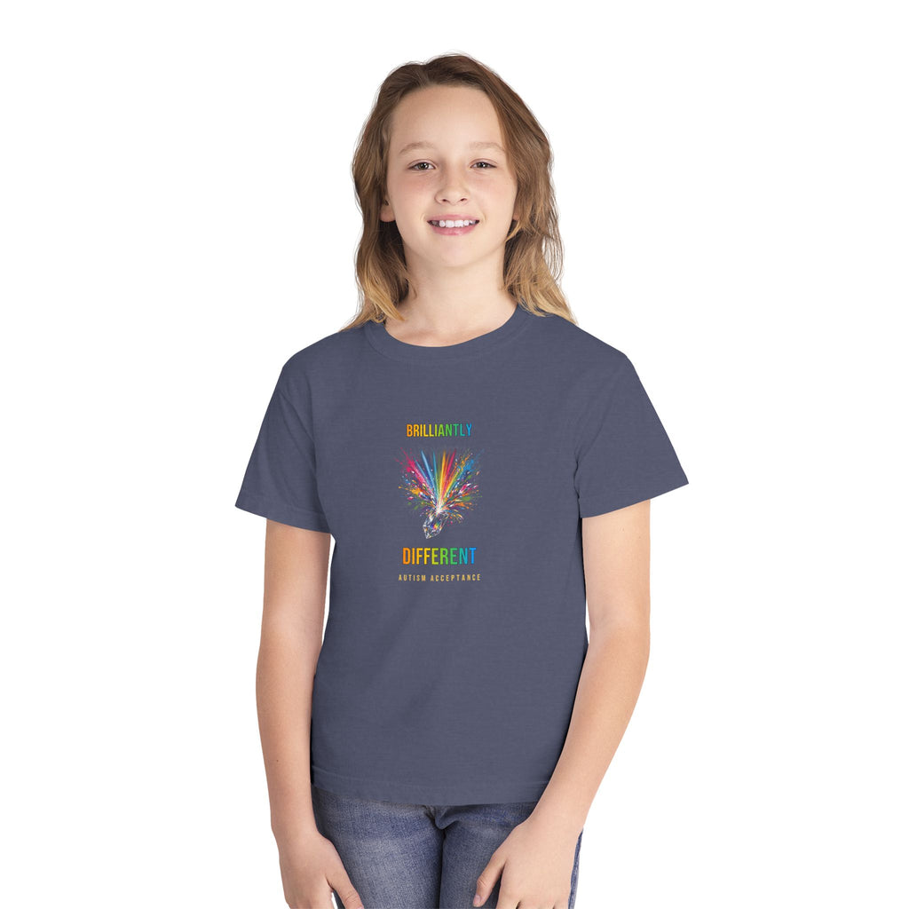 Brilliantly Different – Autism Acceptance Kids' T-Shirt