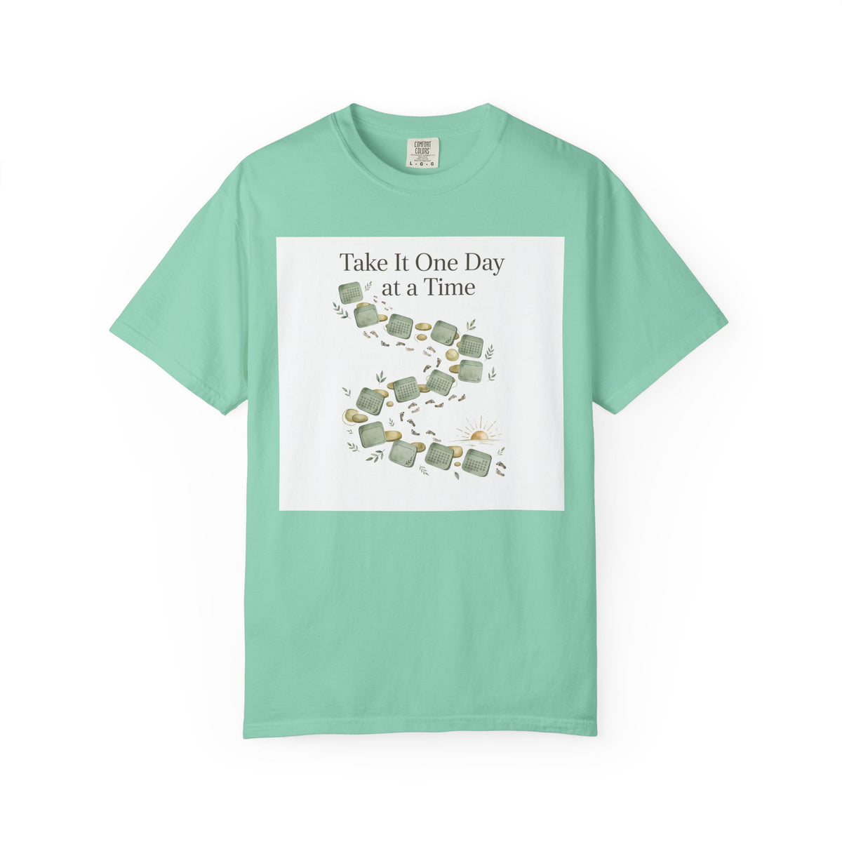 Take It One Day at a Time – Mental Health T-Shirt