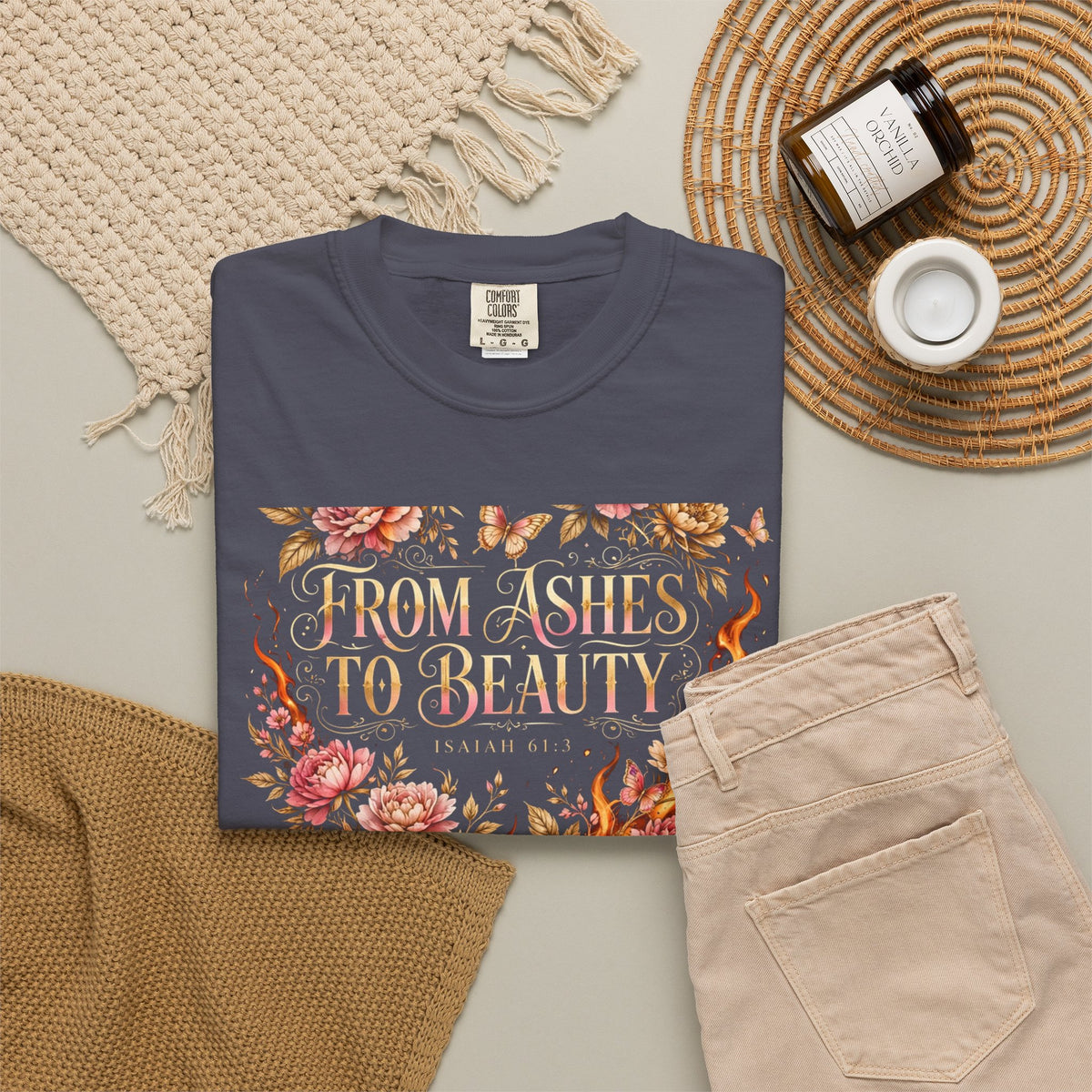 From Ashes To Beauty – Christian T-Shirt