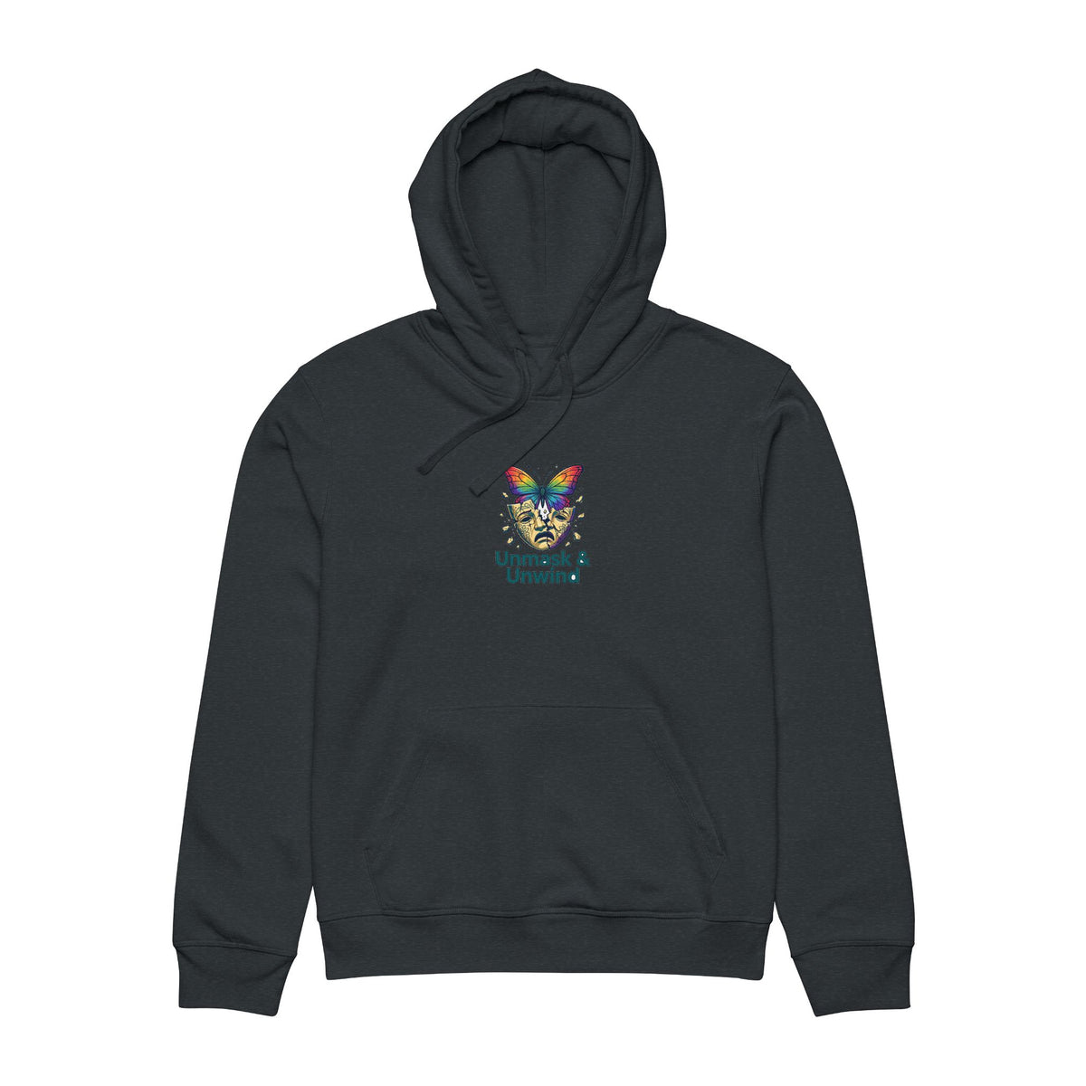 Unmask & Unwind Butterfly Graphic Hoodie