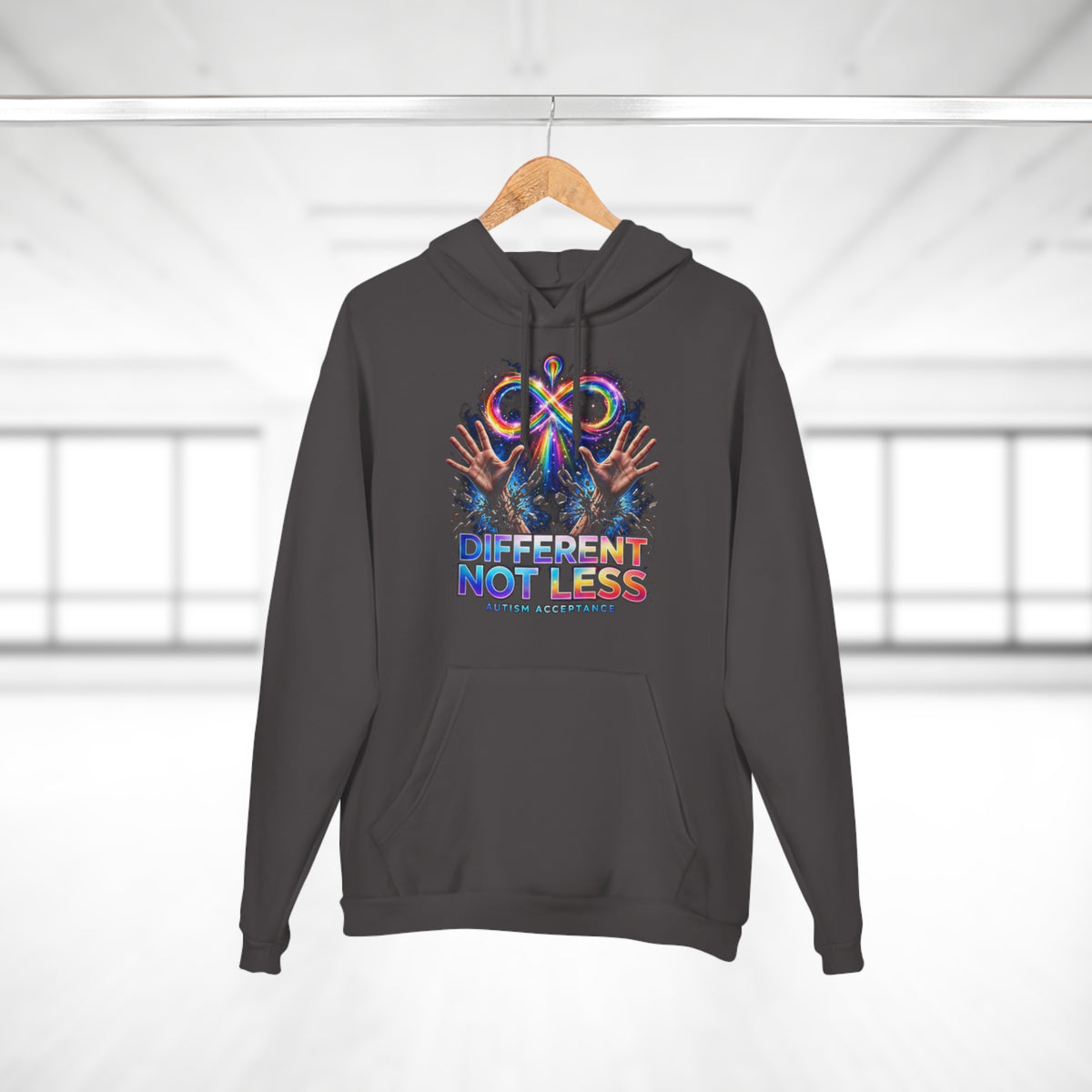 Different Not Less Autism Acceptance Hoodie