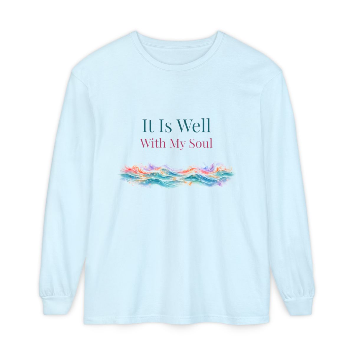 It Is Well With My Soul – Christian Long-Sleeve T-Shirt