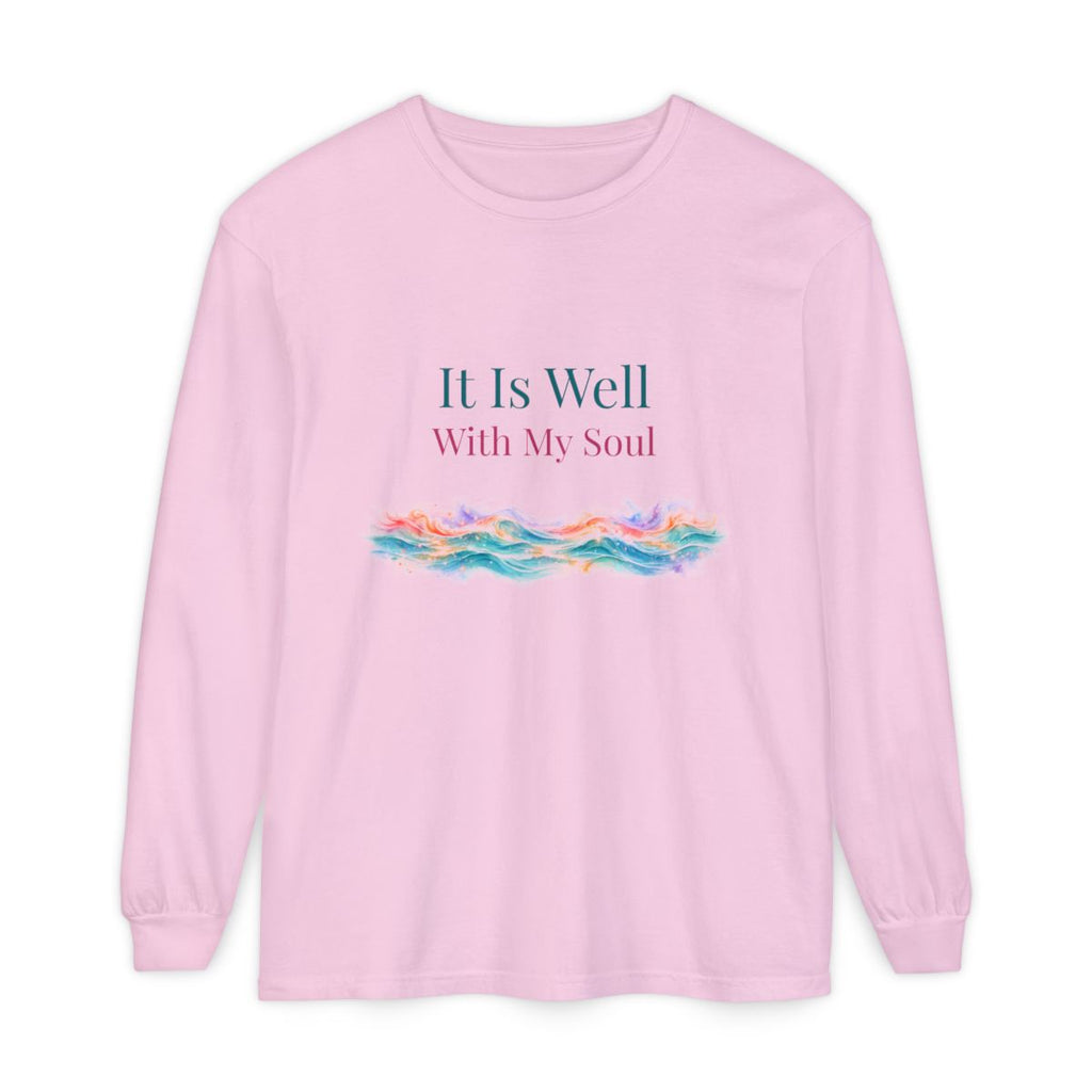 It Is Well With My Soul – Christian Long-Sleeve T-Shirt