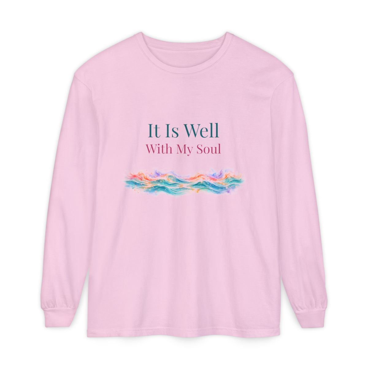 It Is Well With My Soul – Christian Long-Sleeve T-Shirt