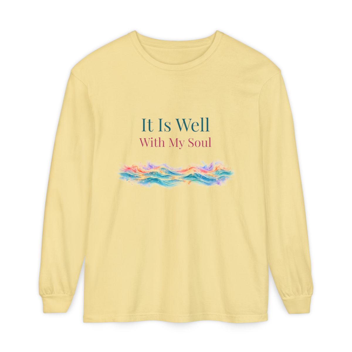 It Is Well With My Soul – Christian Long-Sleeve T-Shirt