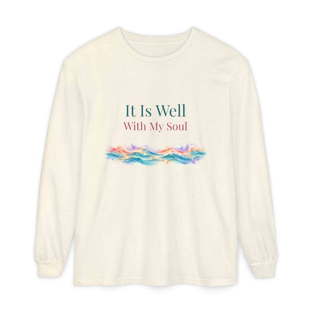 It Is Well With My Soul – Christian Long-Sleeve T-Shirt