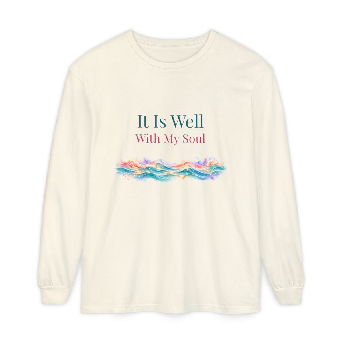 It Is Well With My Soul – Christian Long-Sleeve T-Shirt