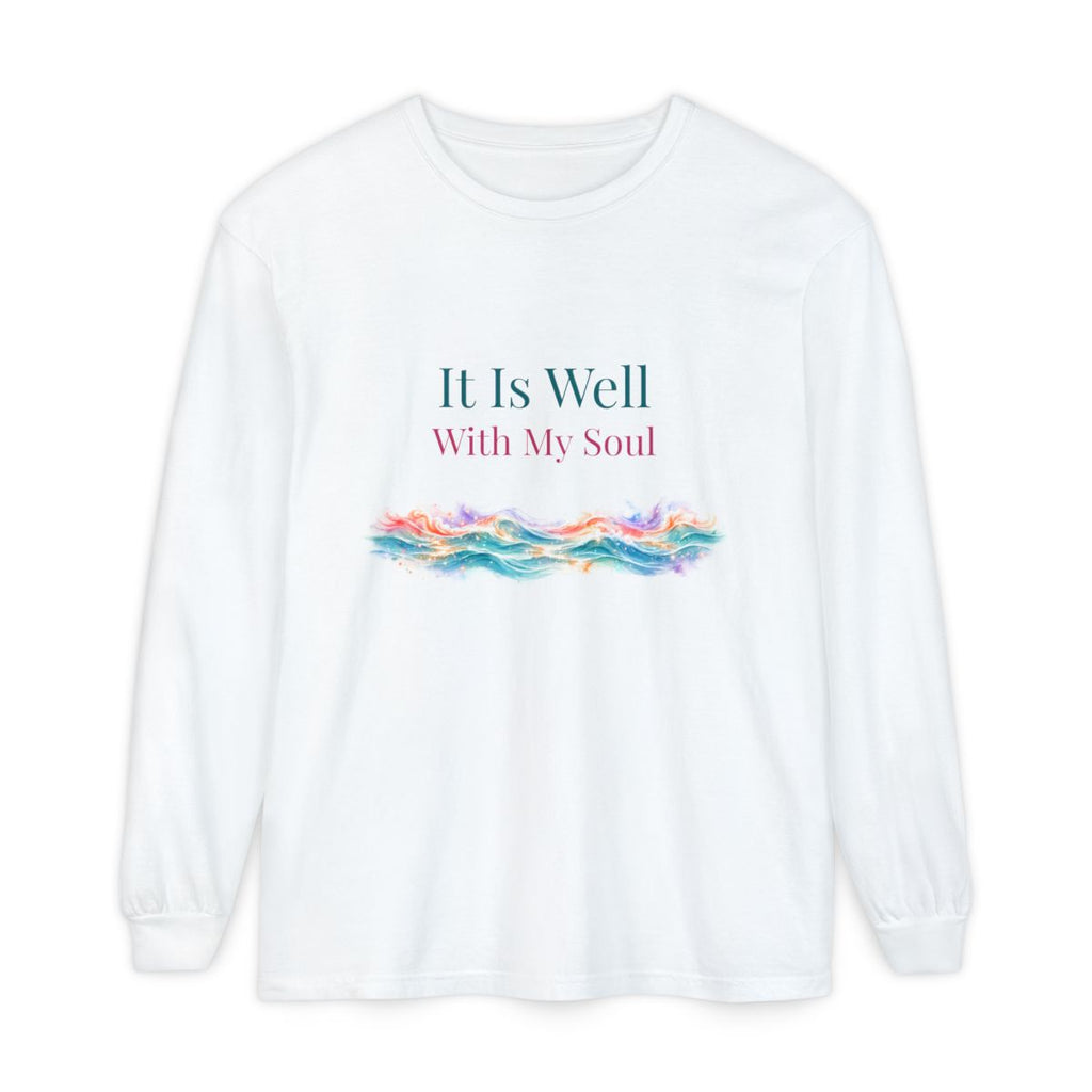 It Is Well With My Soul – Christian Long-Sleeve T-Shirt