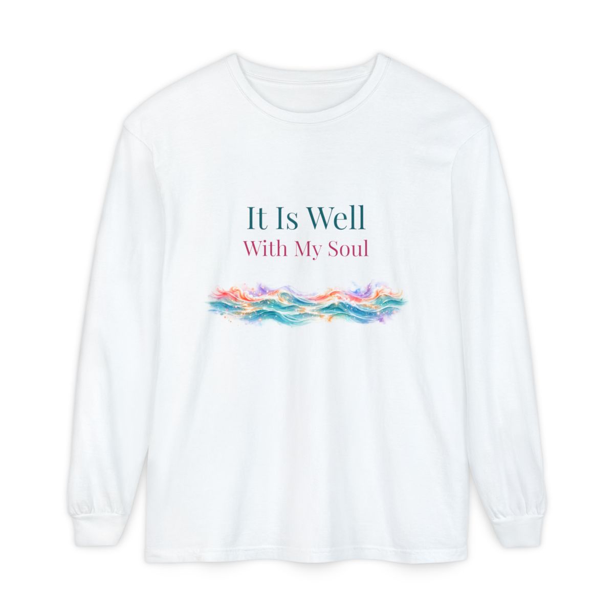 It Is Well With My Soul – Christian Long-Sleeve T-Shirt