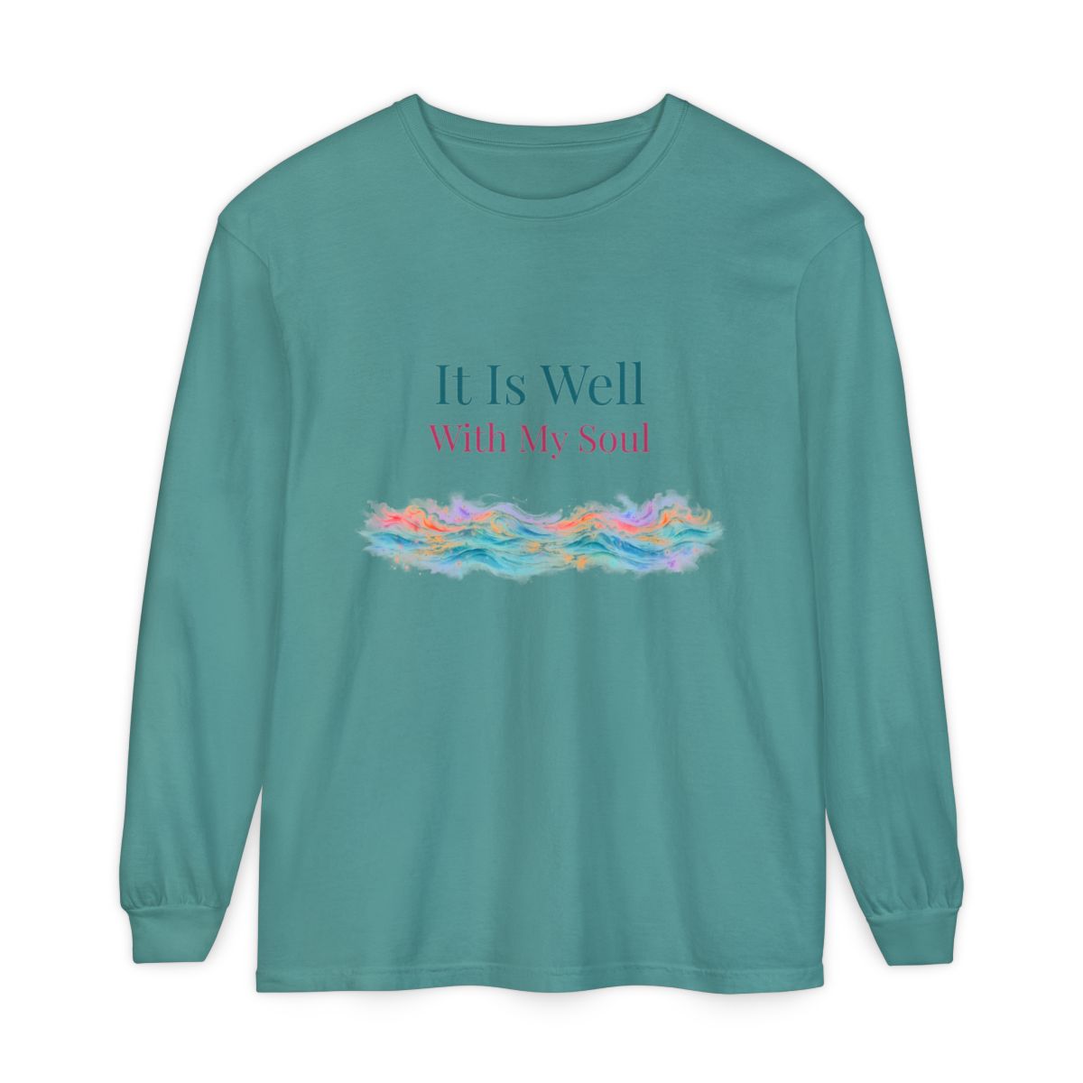 It Is Well With My Soul – Christian Long-Sleeve T-Shirt