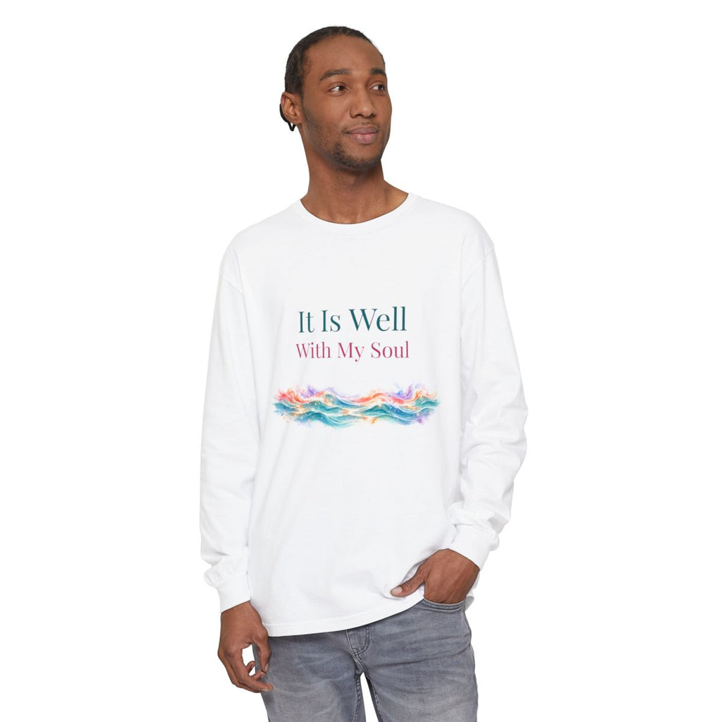 It Is Well With My Soul – Christian Long-Sleeve T-Shirt