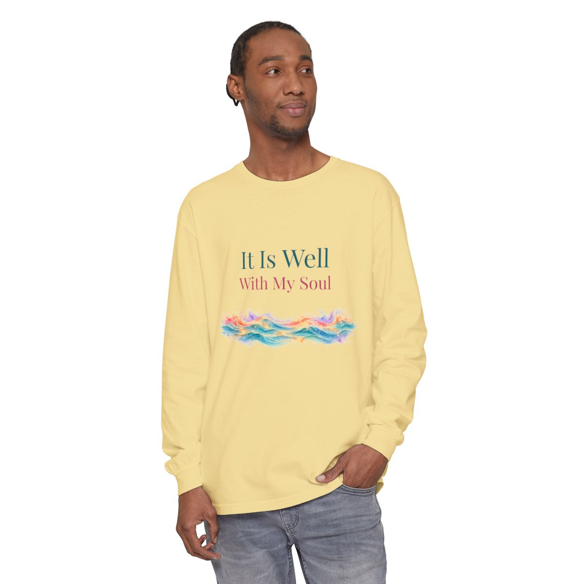 It Is Well With My Soul – Christian Long-Sleeve T-Shirt