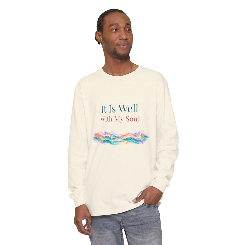 It Is Well With My Soul – Christian Long-Sleeve T-Shirt