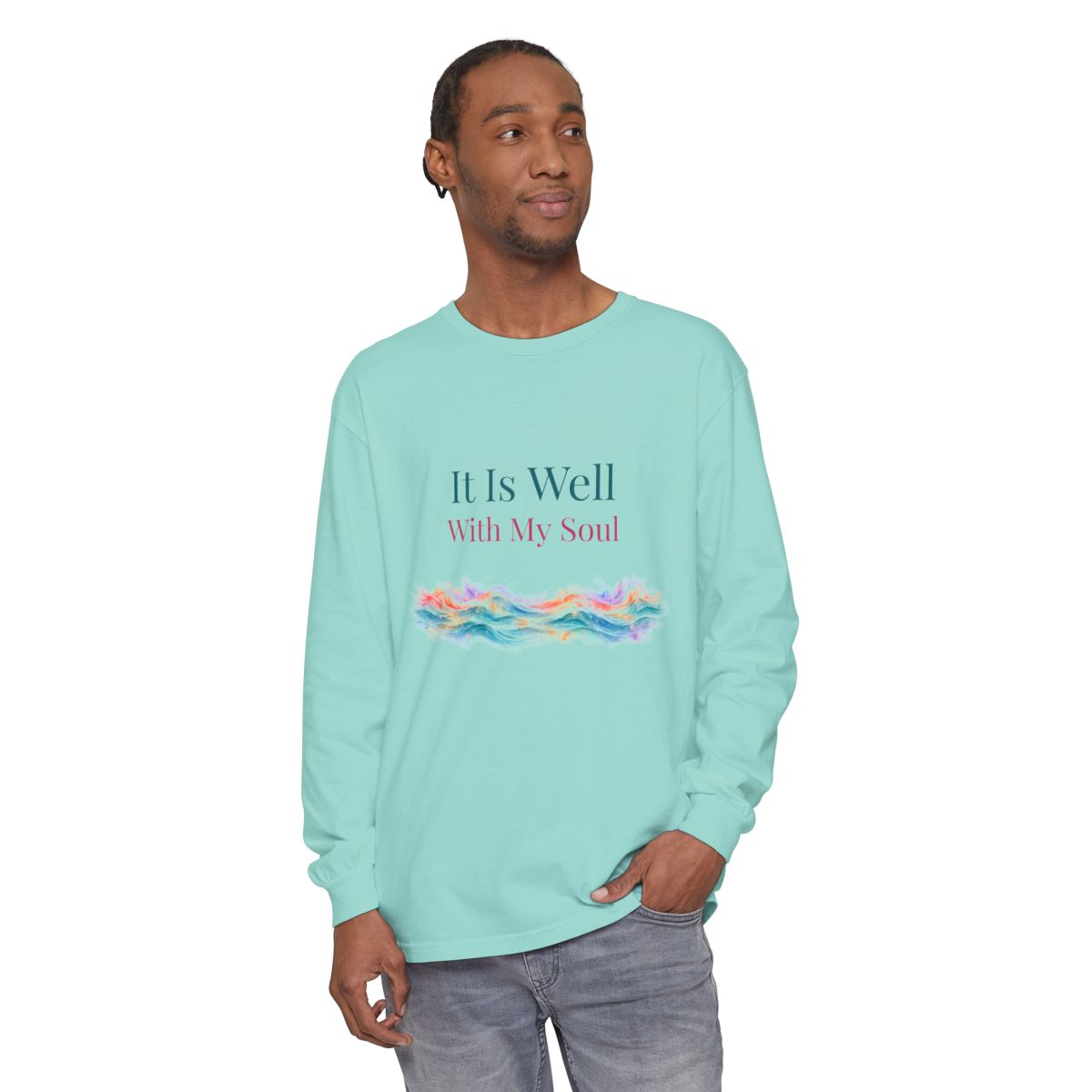 It Is Well With My Soul – Christian Long-Sleeve T-Shirt