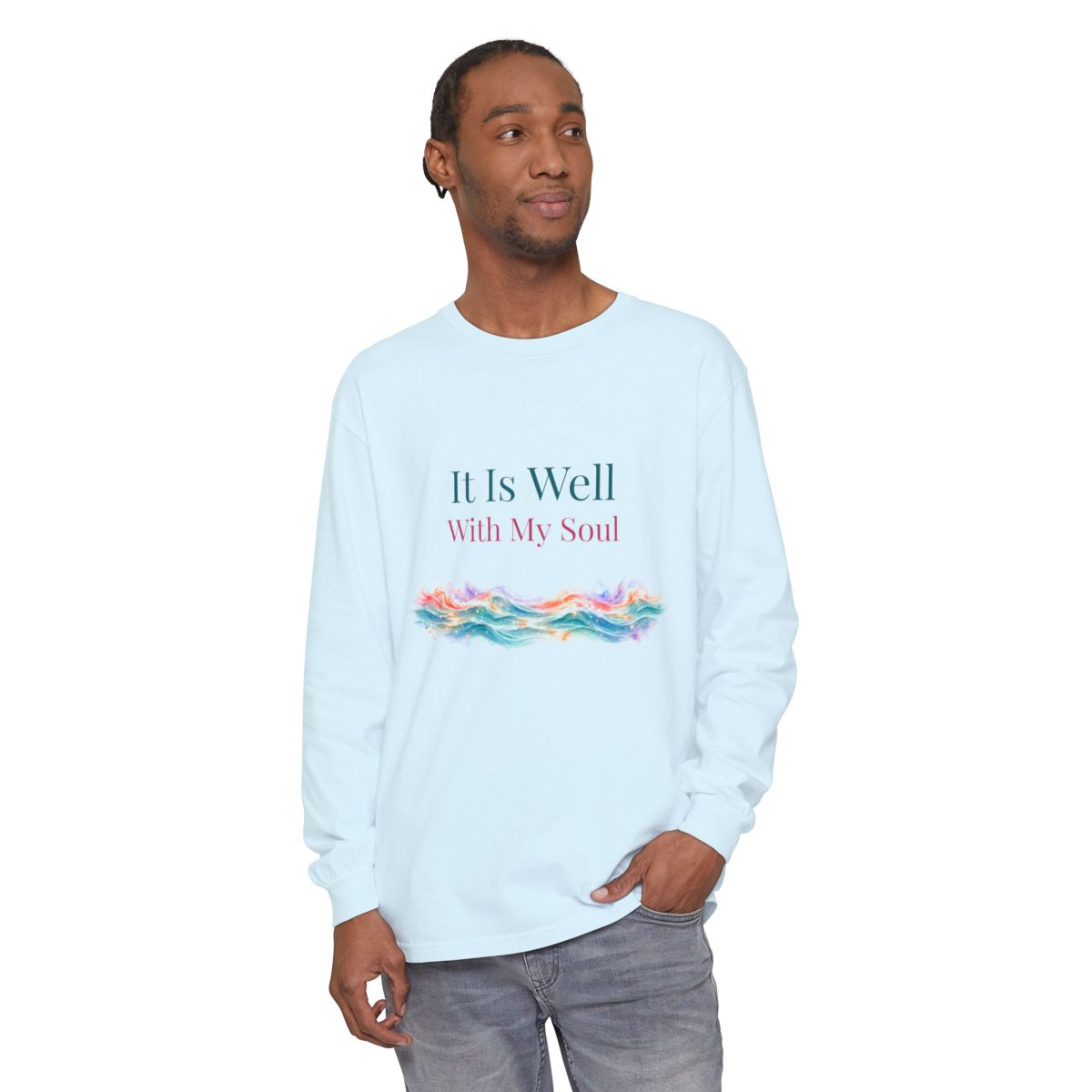 It Is Well With My Soul – Christian Long-Sleeve T-Shirt