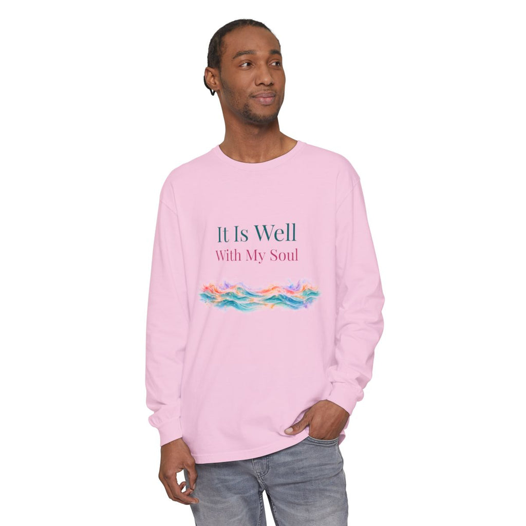It Is Well With My Soul – Christian Long-Sleeve T-Shirt