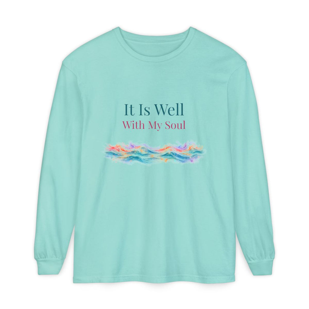 It Is Well With My Soul – Christian Long-Sleeve T-Shirt