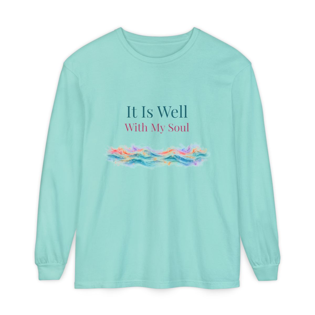 It Is Well With My Soul – Christian Long-Sleeve T-Shirt