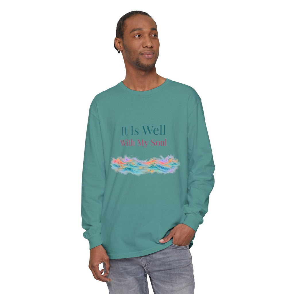 It Is Well With My Soul – Christian Long-Sleeve T-Shirt